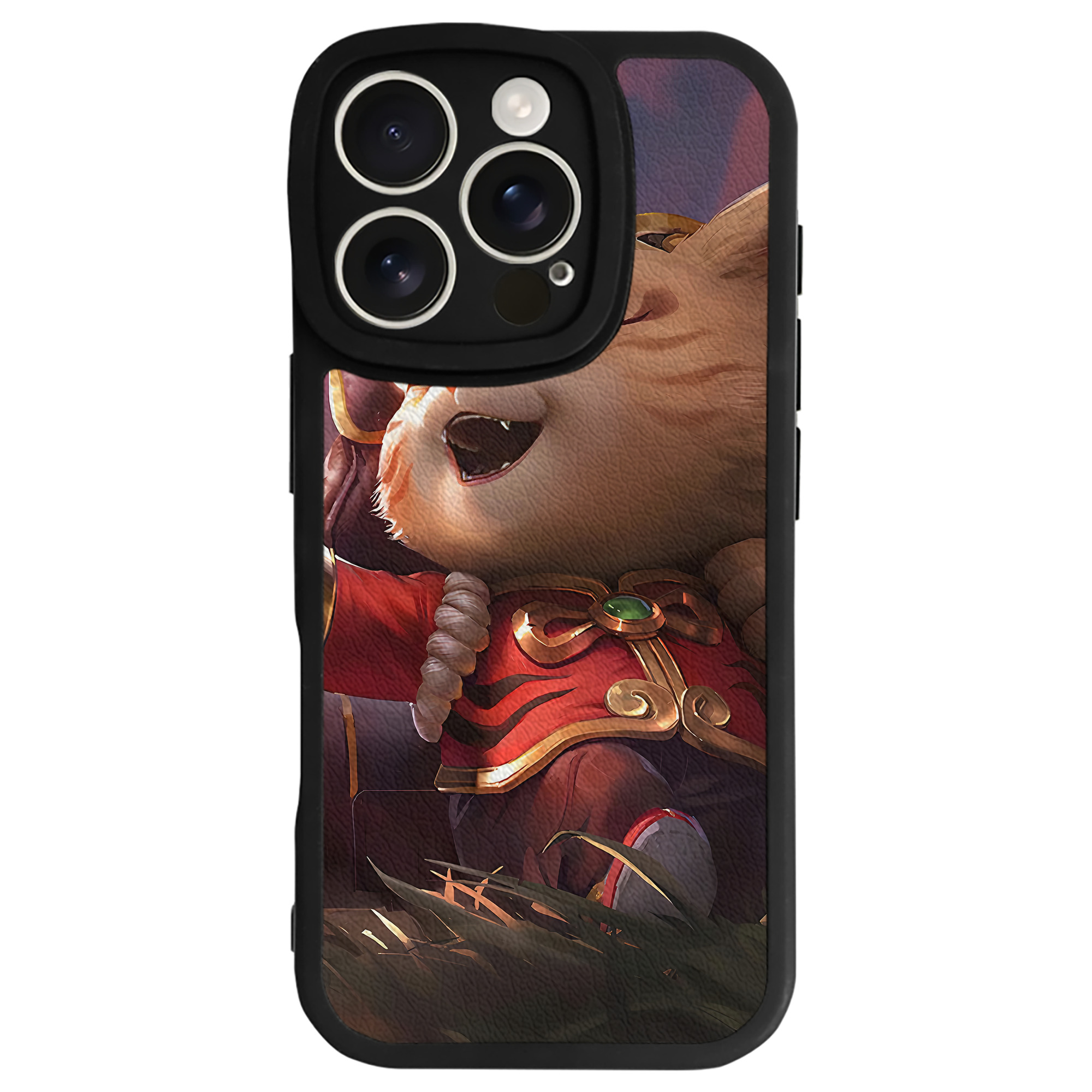 リーグ・オブ・レジェンド League of Legends LOL 【iPhone 16シリーズ対応】シリコンスマホケース（レザー調） 材質：シリコン